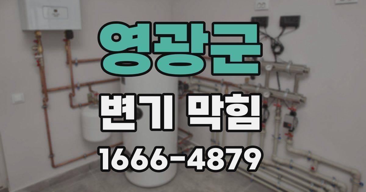 영광군 변기 막힘