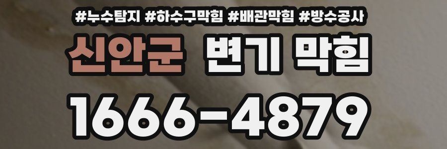 신안군 변기 막힘