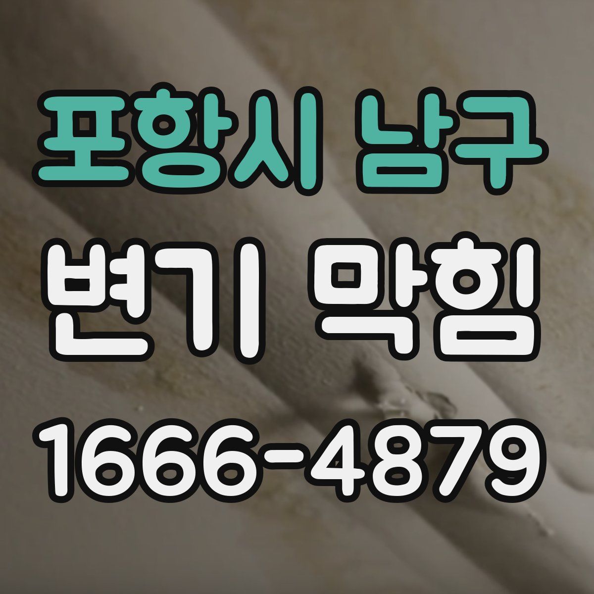 포항시 남구 변기 막힘