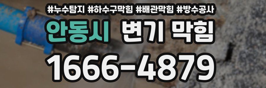 안동시 변기 막힘