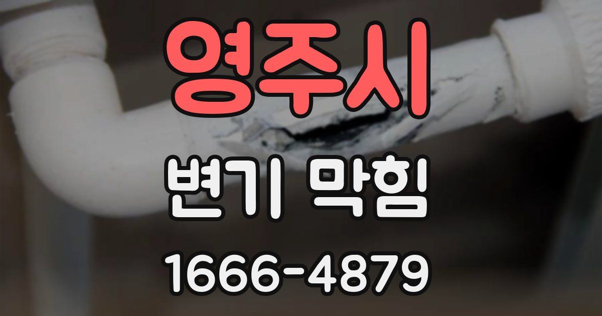 영주시 변기 막힘