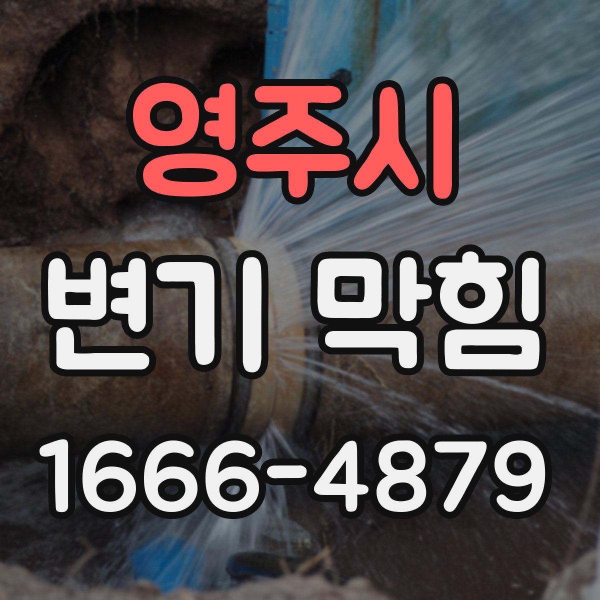 영주시 변기 막힘
