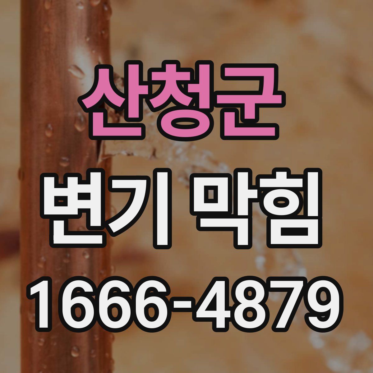 산청군 변기 막힘