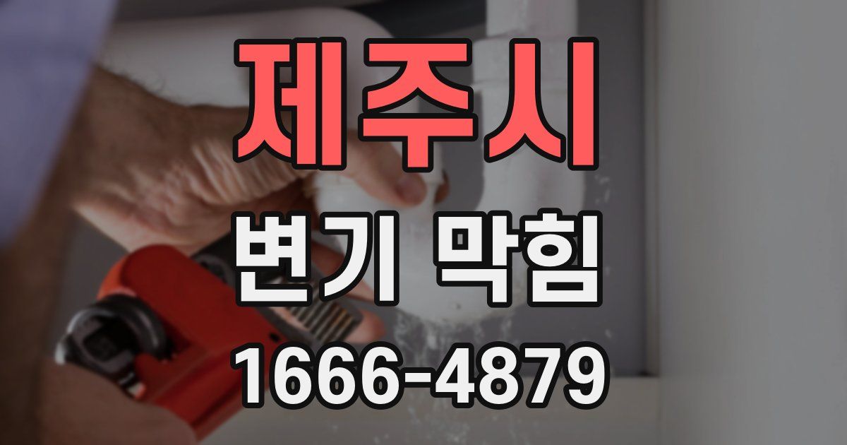 제주시 변기 막힘