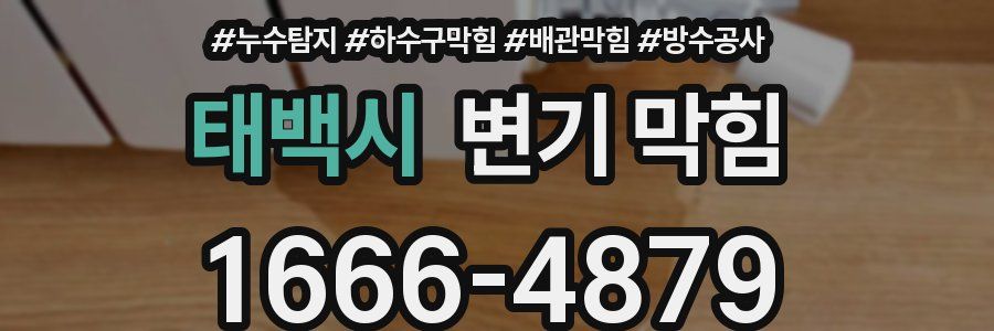 태백시 변기 막힘
