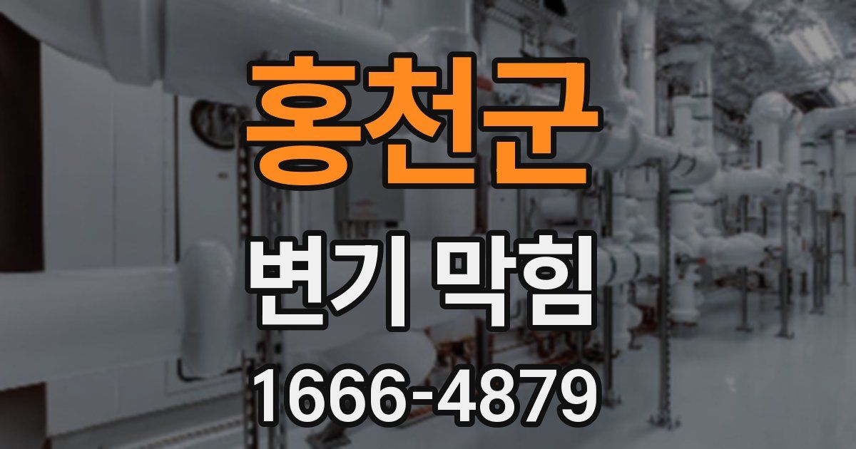 홍천군 변기 막힘