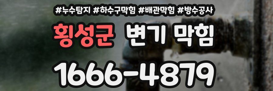 횡성군 변기 막힘