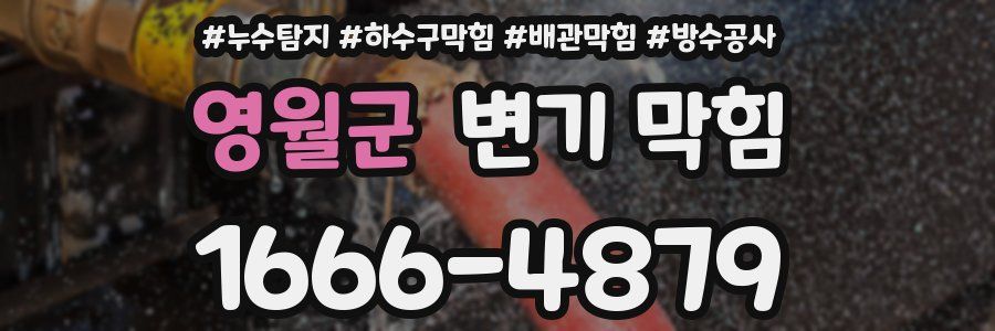 영월군 변기 막힘