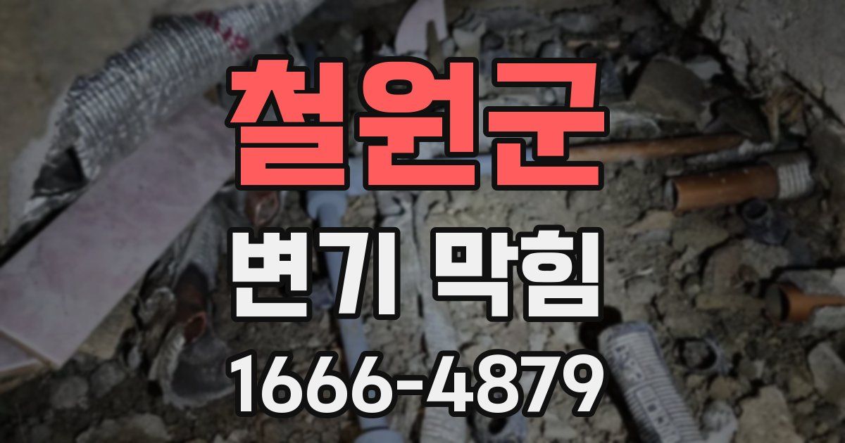 철원군 변기 막힘