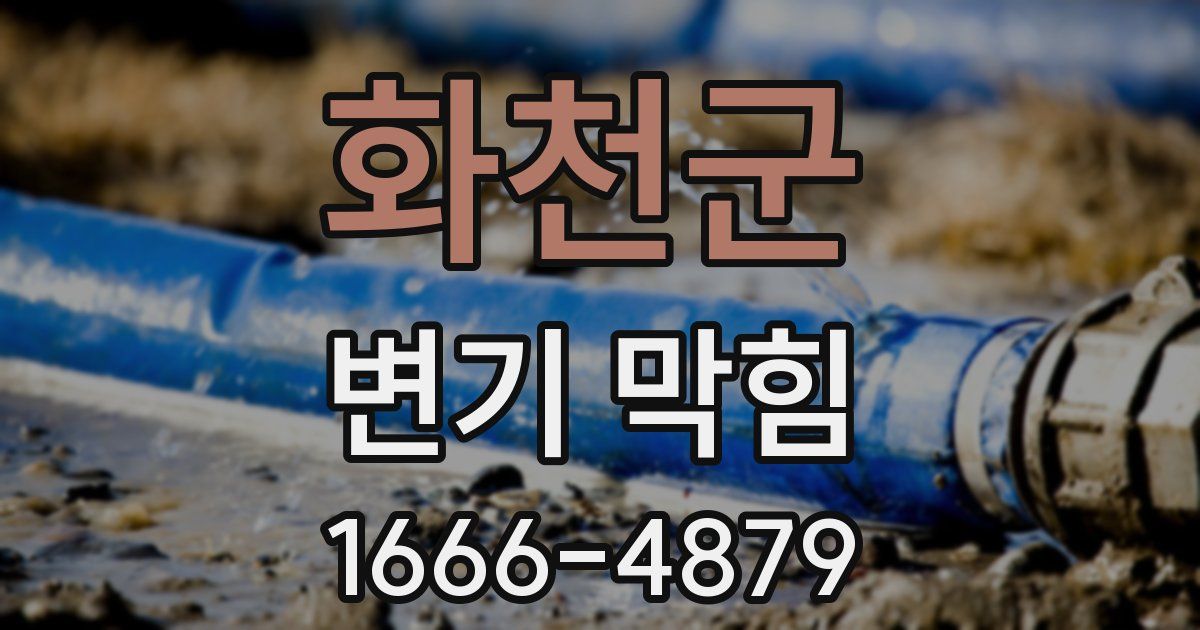 화천군 변기 막힘