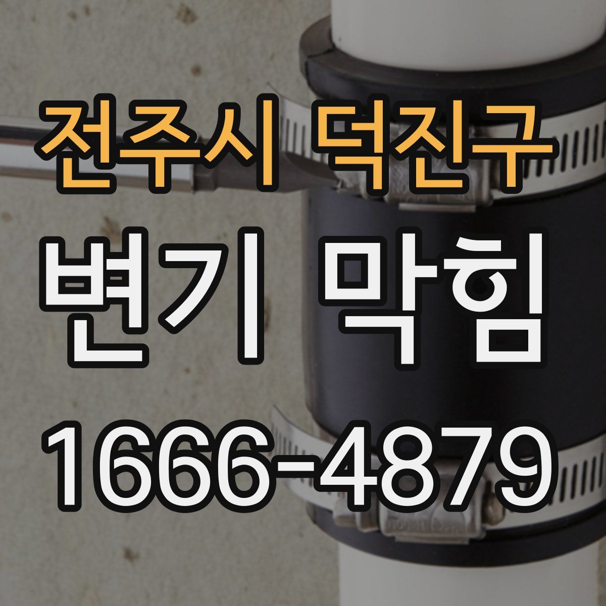 전주시 덕진구 변기 막힘