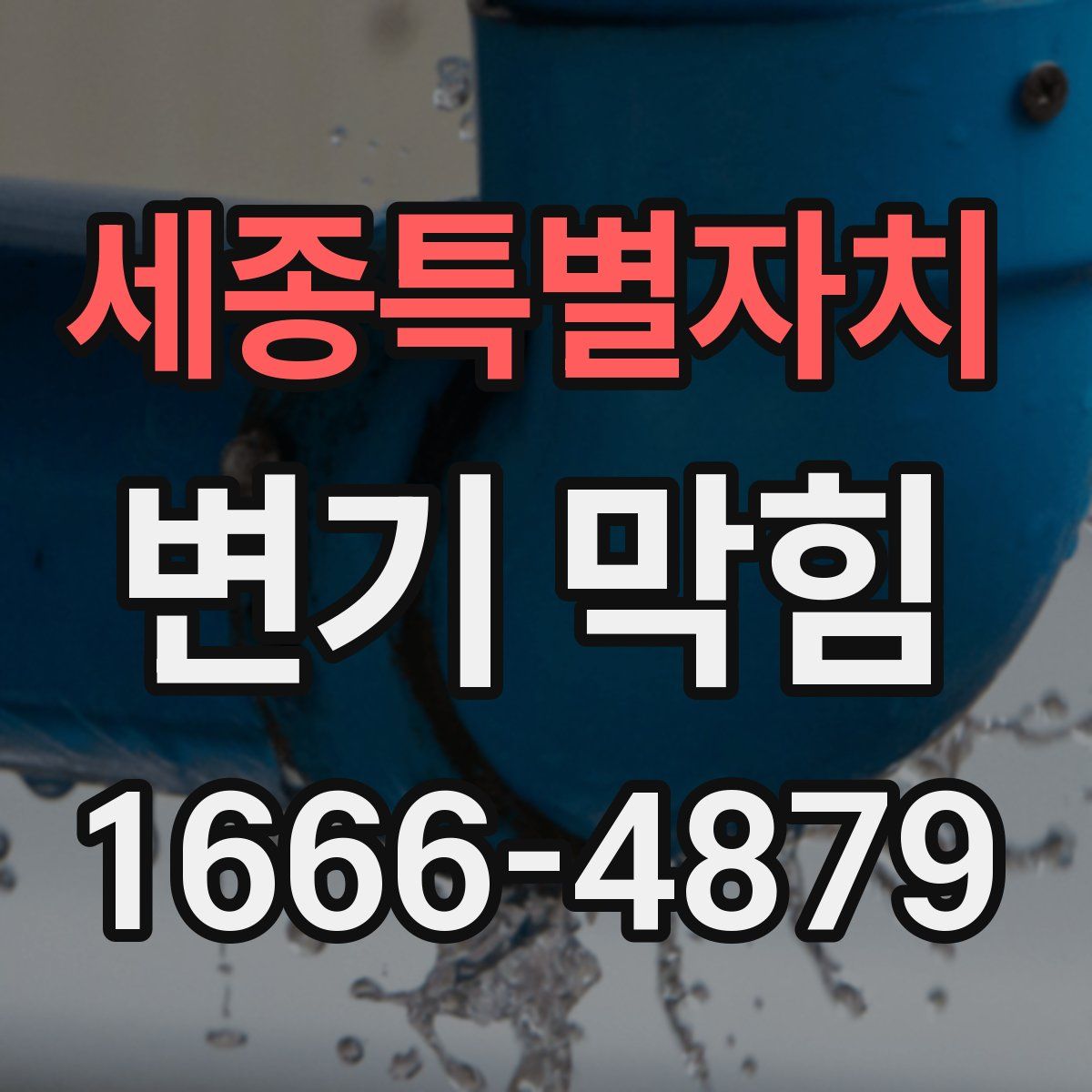 세종특별자치 변기 막힘