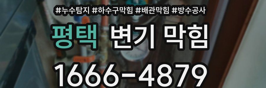 평택 변기 막힘