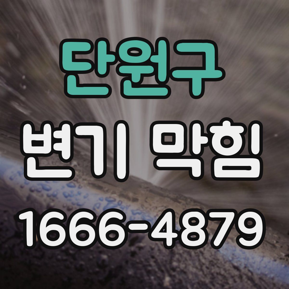 단원구 변기 막힘