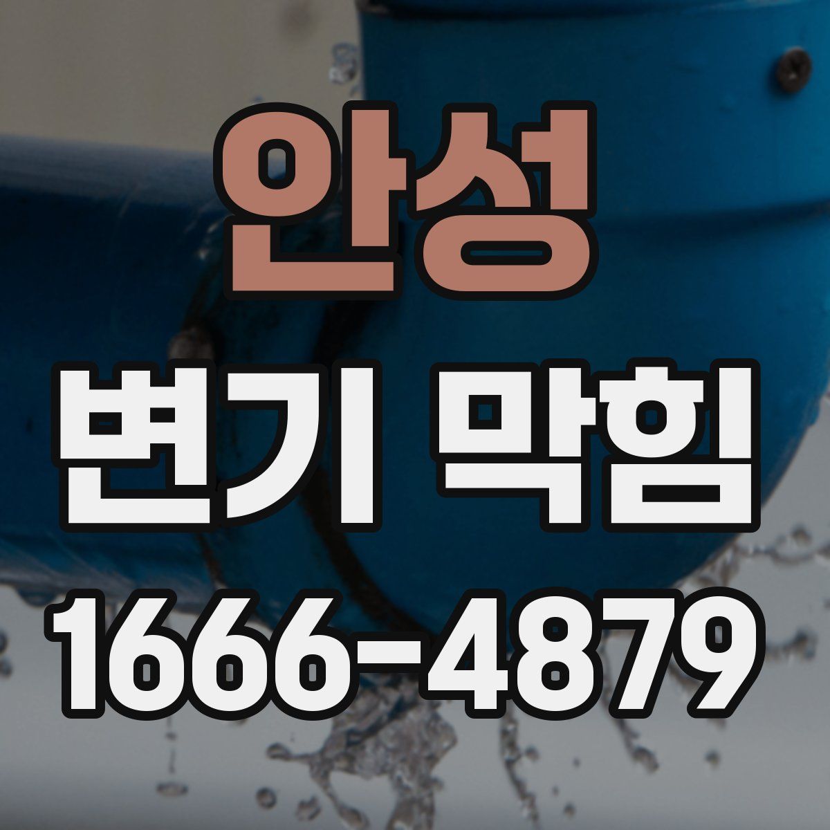 안성 변기 막힘
