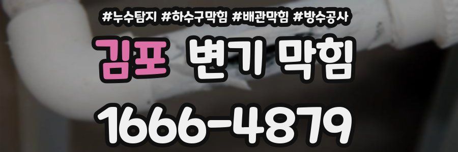 김포 변기 막힘