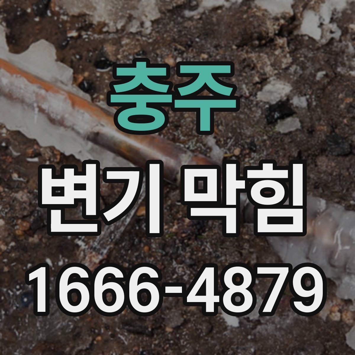충주 변기 막힘