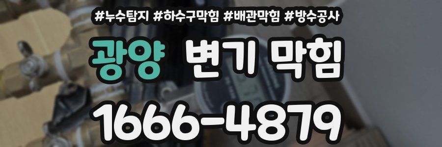 광양 변기 막힘