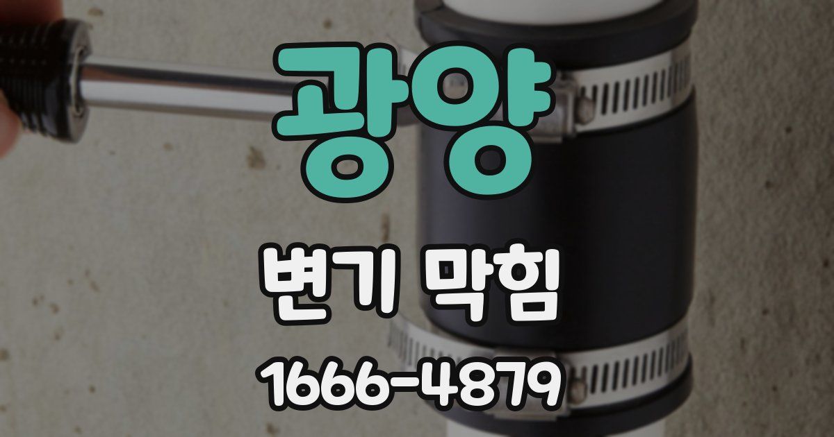 광양 변기 막힘