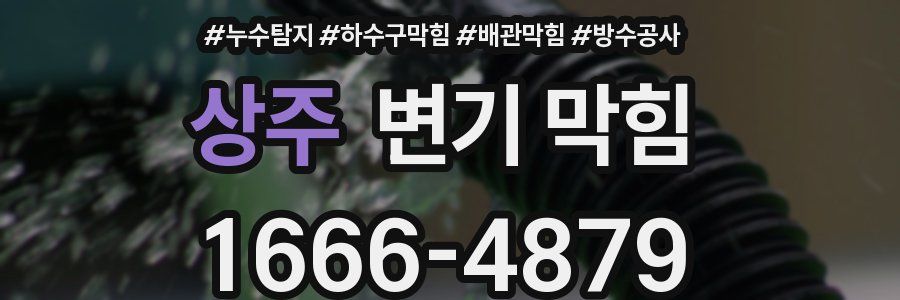 상주 변기 막힘