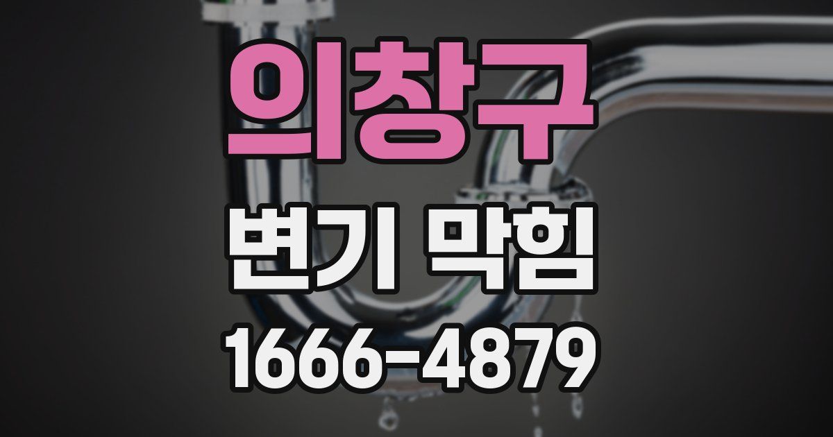 의창구 변기 막힘