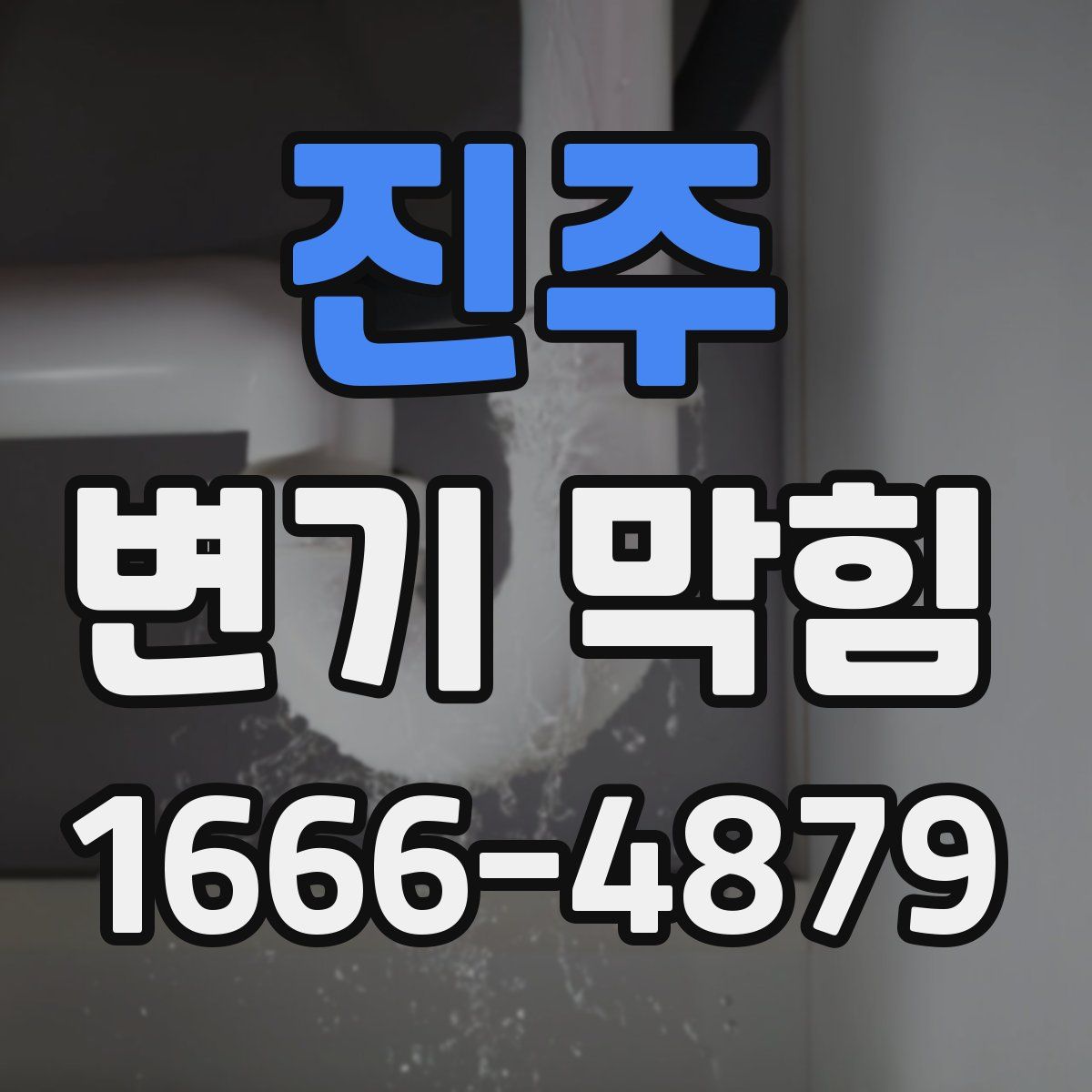 진주 변기 막힘