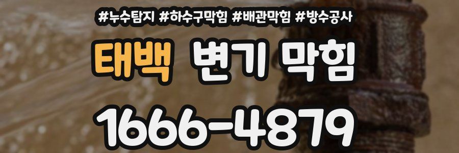 태백 변기 막힘