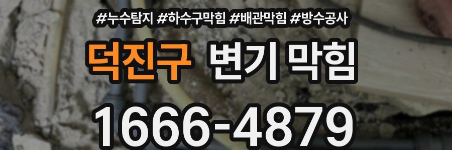 덕진구 변기 막힘