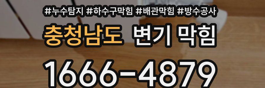 충청남도 변기 막힘