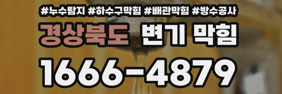 경상북도 변기 막힘