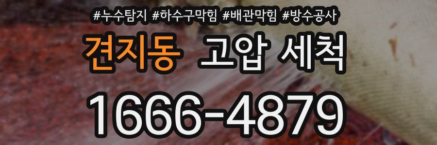 견지동 고압 세척