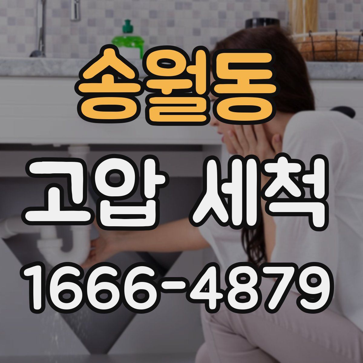 송월동 고압 세척