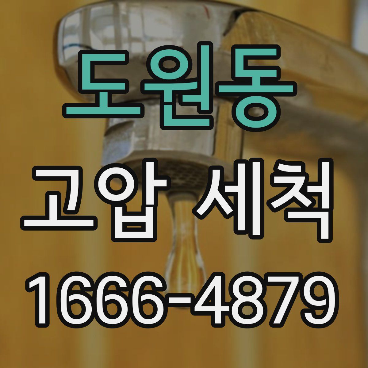 도원동 고압 세척