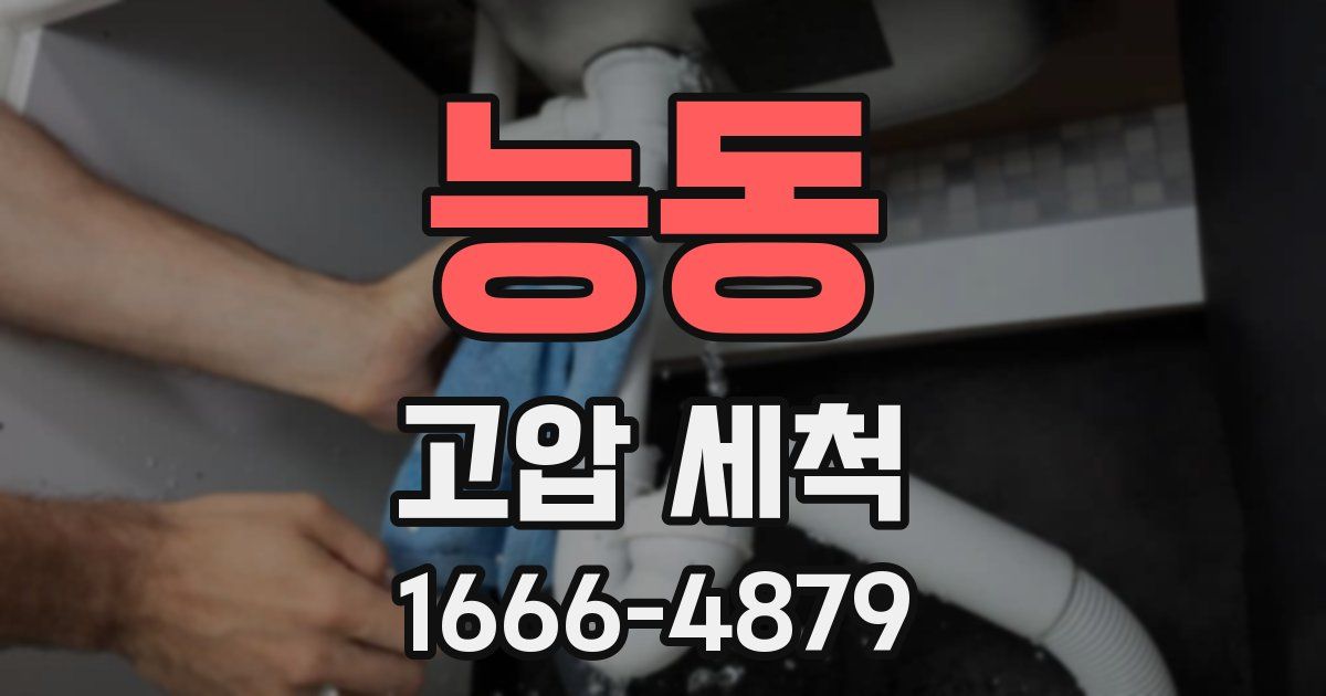 능동 고압 세척