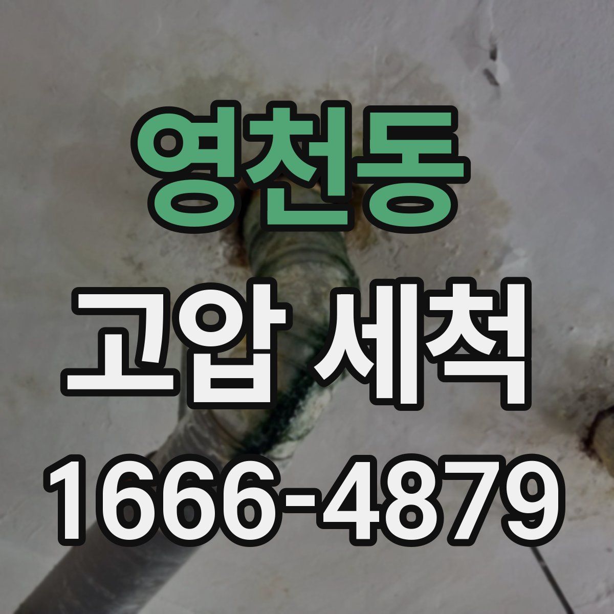 영천동 고압 세척