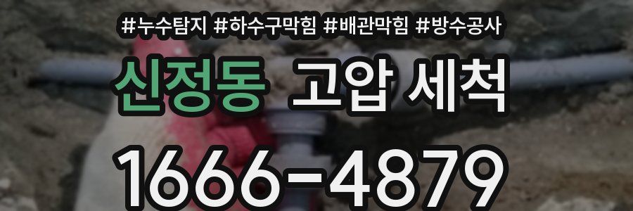 신정동 고압 세척