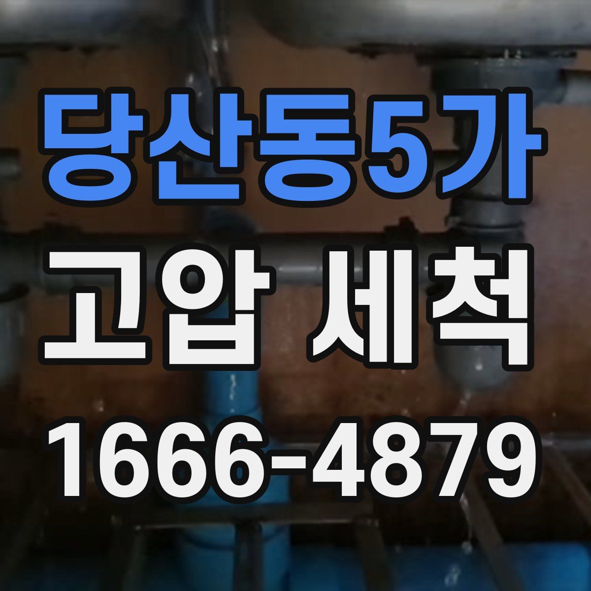 당산동5가 고압 세척