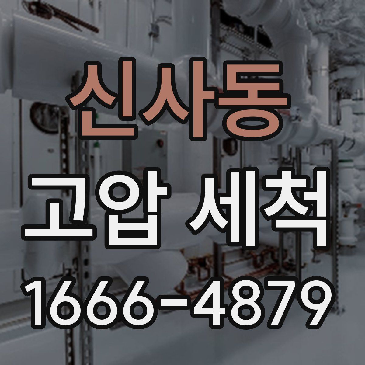신사동 고압 세척