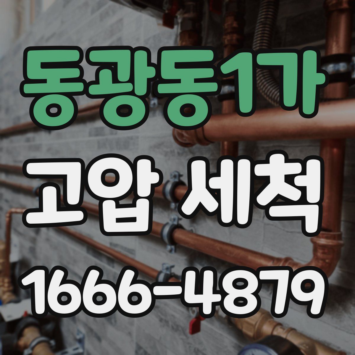 동광동1가 고압 세척