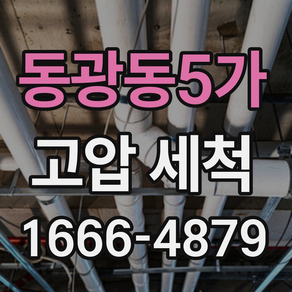 동광동5가 고압 세척