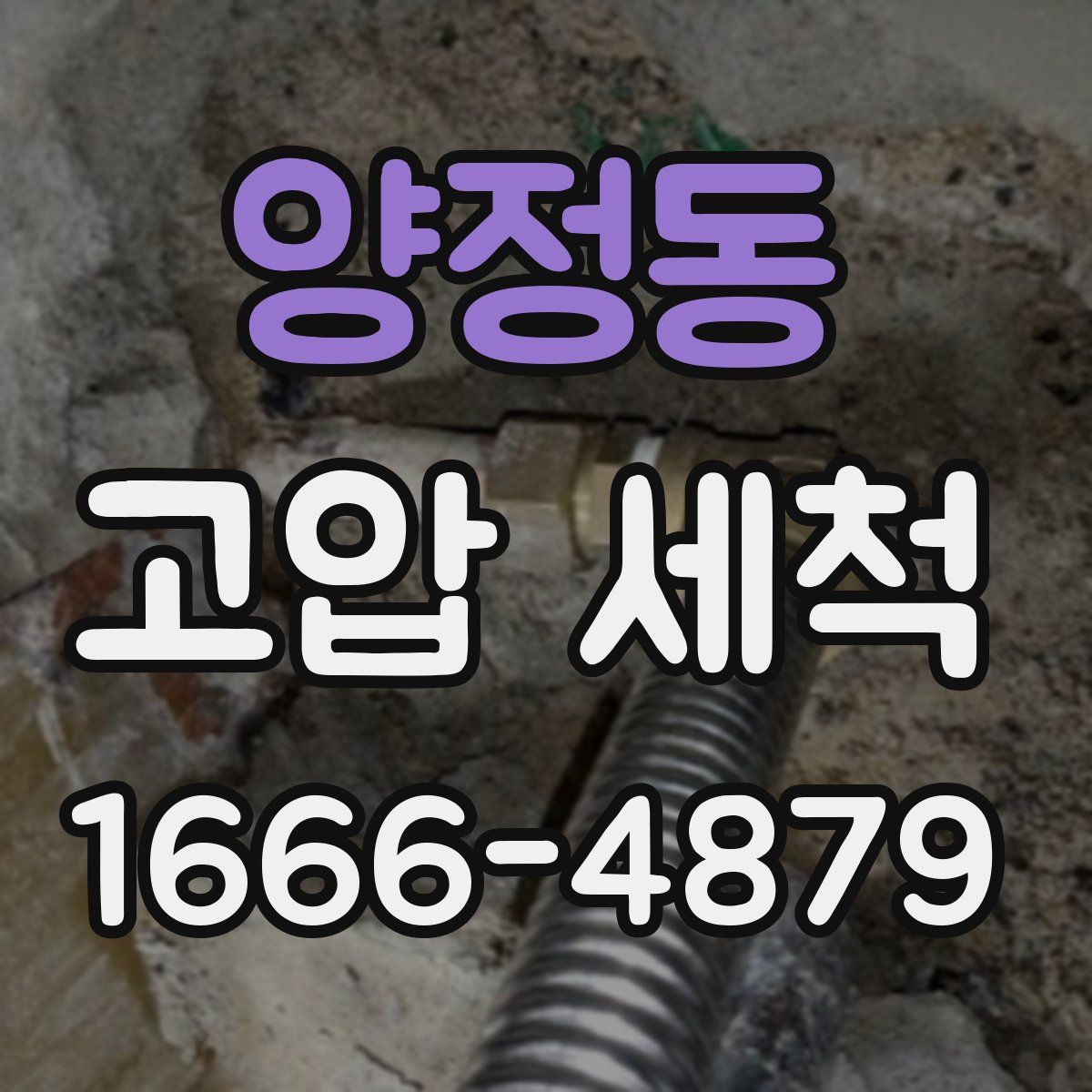 양정동 고압 세척