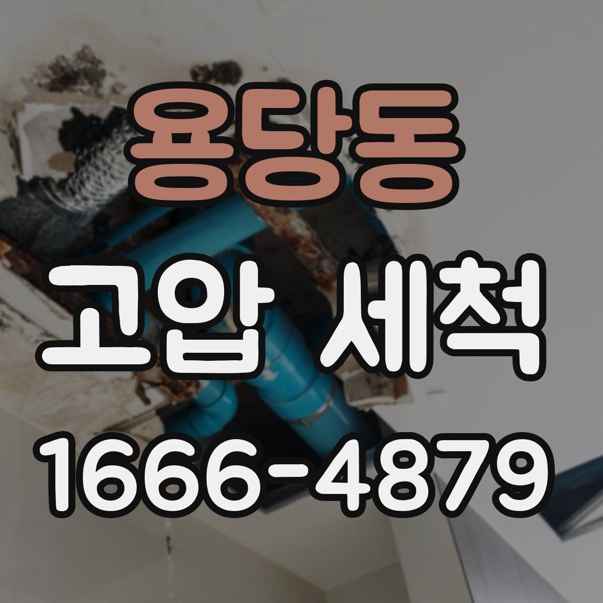 용당동 고압 세척