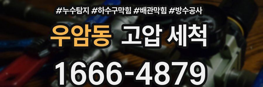 우암동 고압 세척