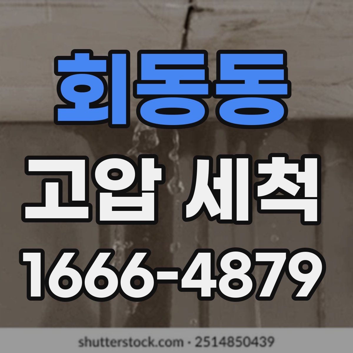 회동동 고압 세척