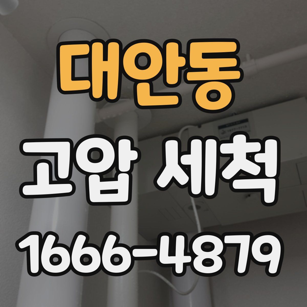 대안동 고압 세척