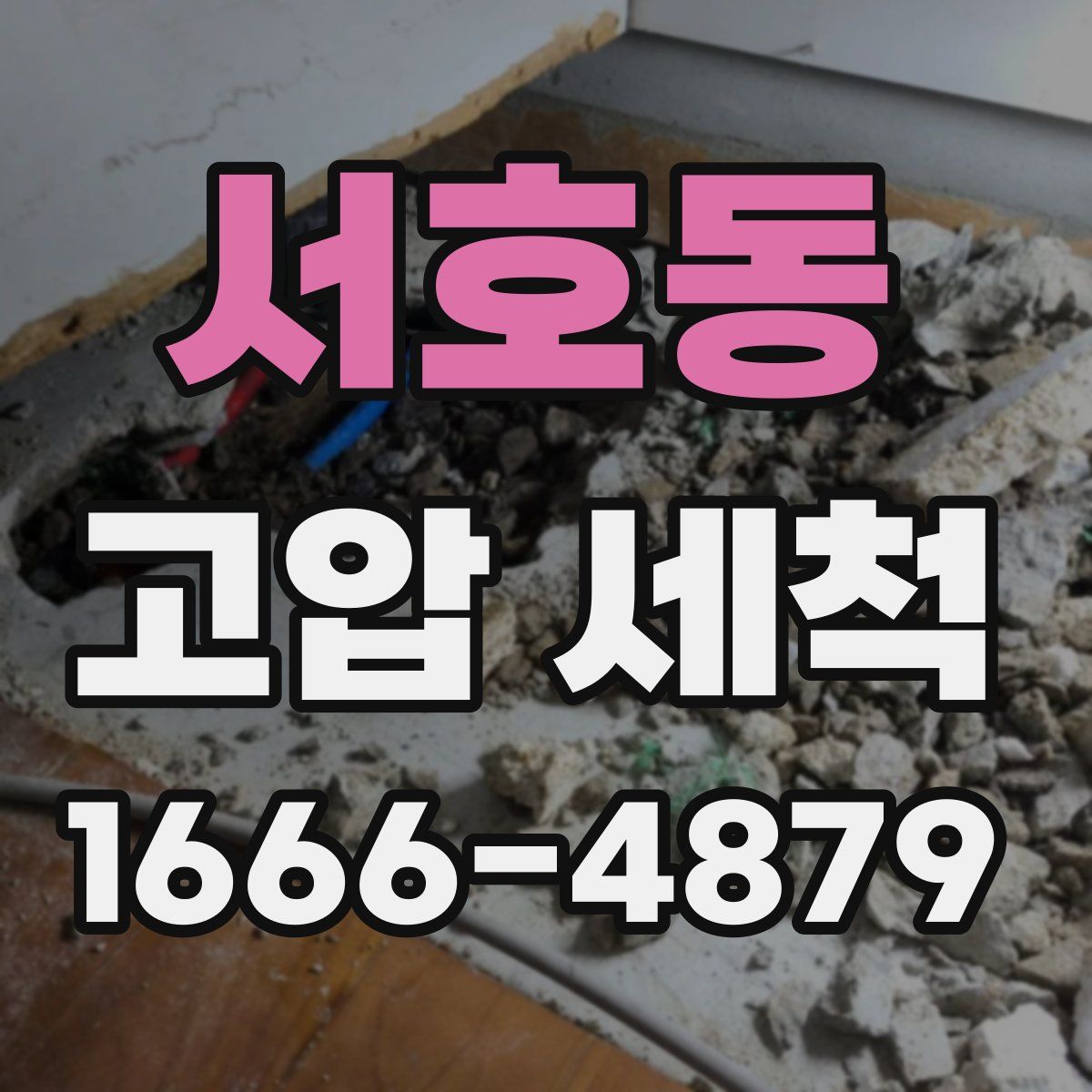 서호동 고압 세척