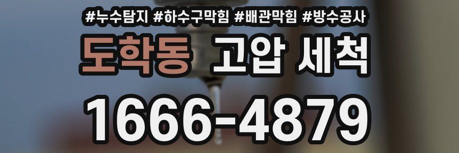 도학동 고압 세척