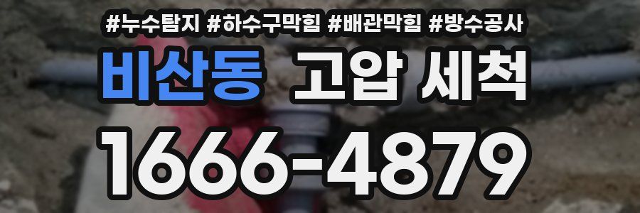 비산동 고압 세척