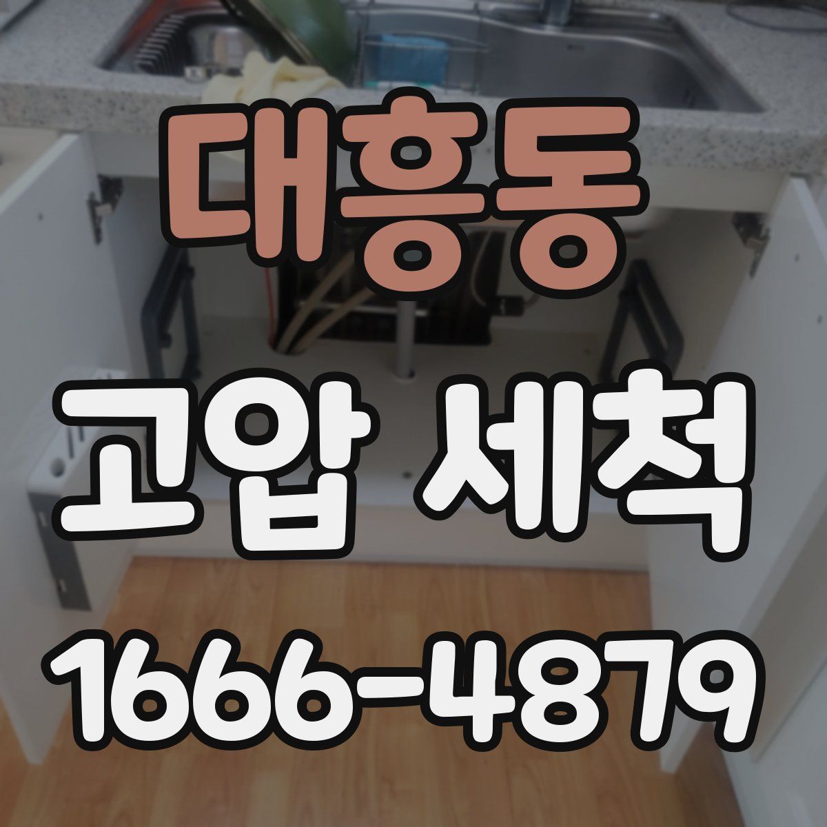 대흥동 고압 세척
