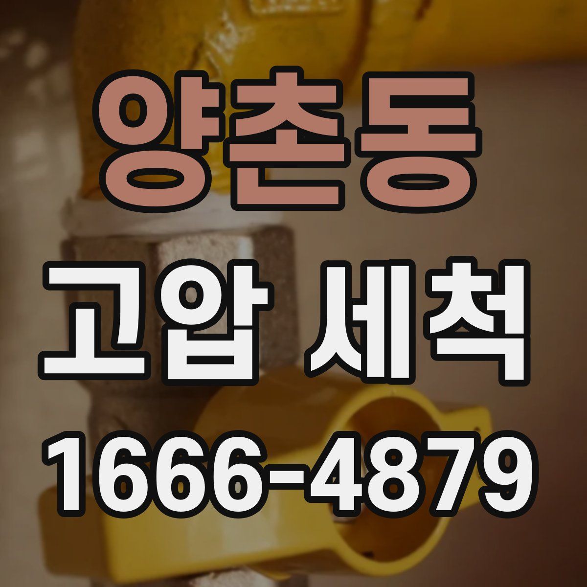 양촌동 고압 세척
